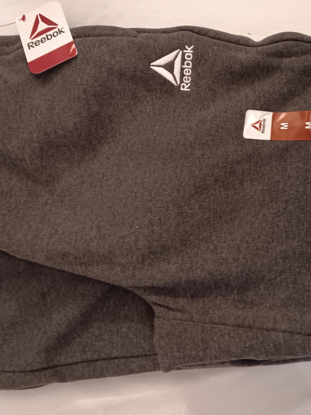 Reebok Men's Dark Gray Athletic Shorts